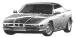 BMW E31 B2845 Fault Code