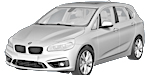 BMW F45 B2845 Fault Code